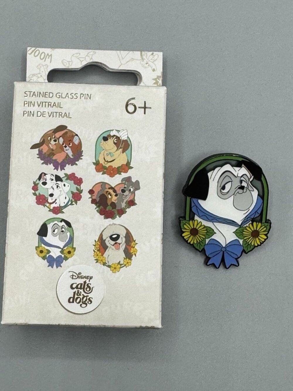 Loungefly Disney Dogs Floral Blind Enamel Pin New Open Box Pocahontas PERCY